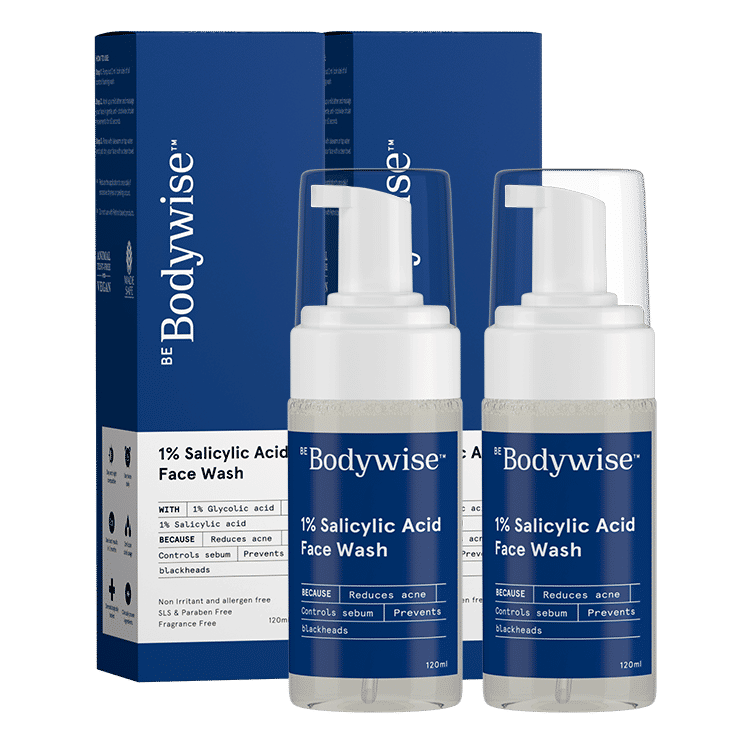 Buy 1 Salicylic Acid Face Wash (FoamBased) Bodywise